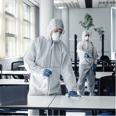 Hospitals and clinic empty interior